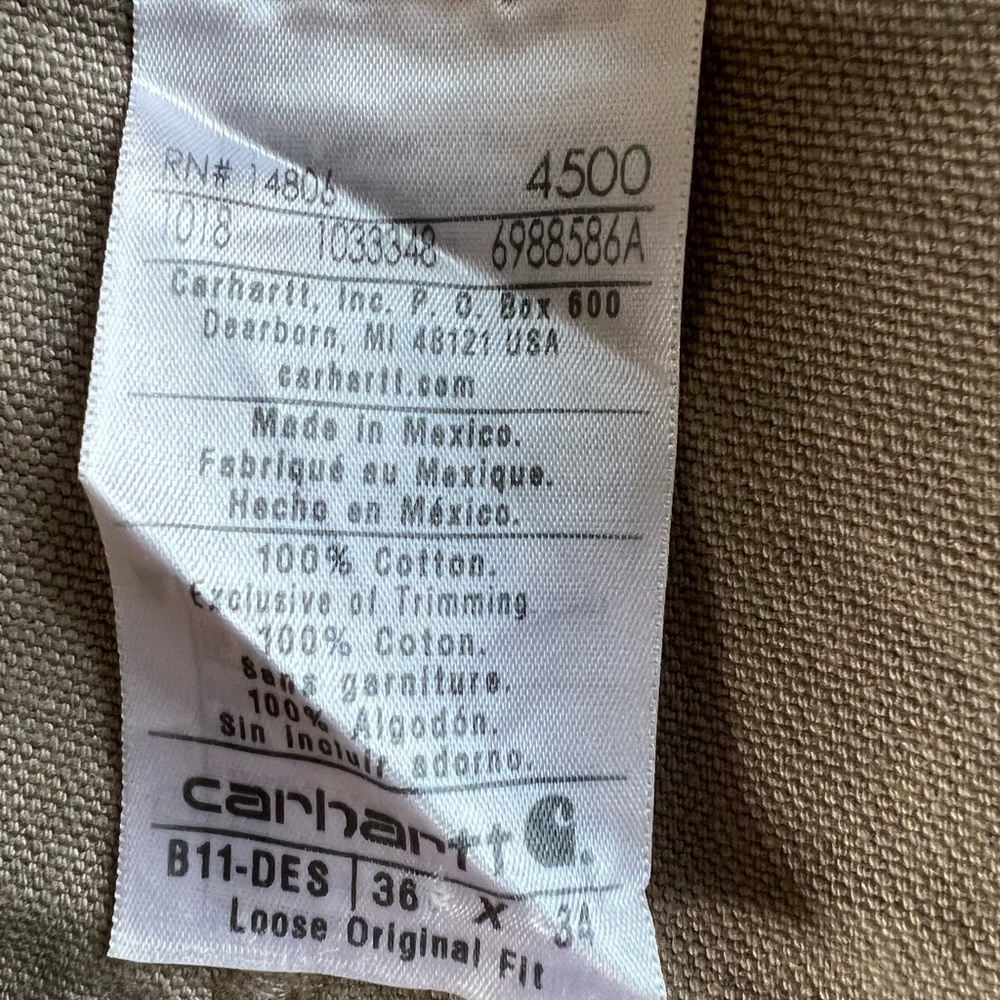 Carhartt Loose Original Fit Pants